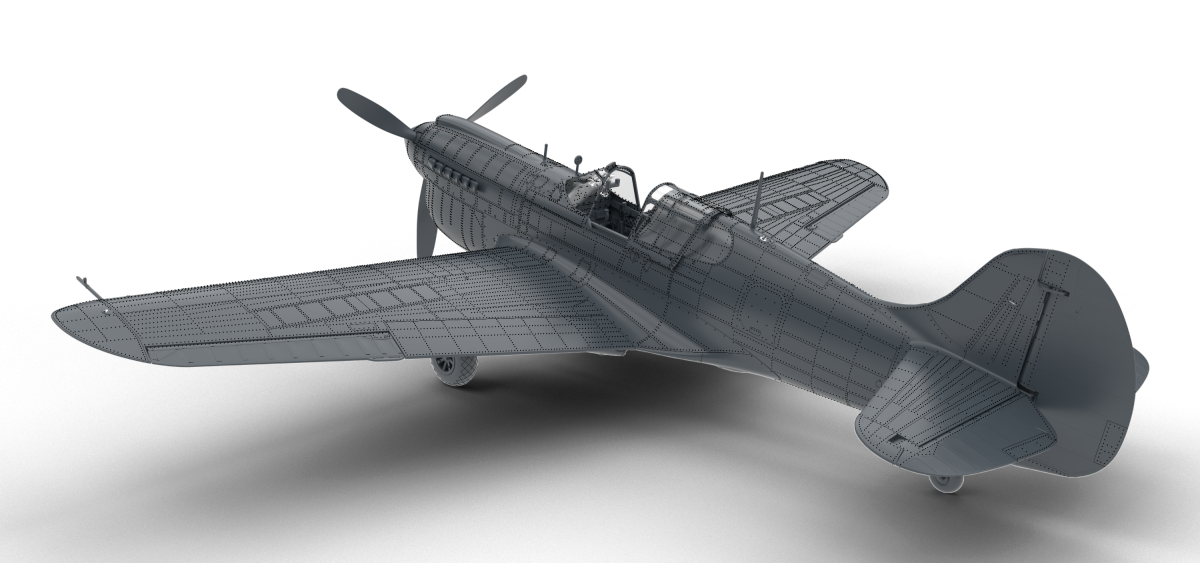 Eduard R0024 Curtiss P-40 K Warhawk - Dual Combo / The Royal Class 1/48
