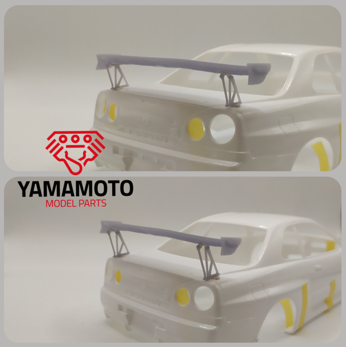 Yamamoto Model Parts YMPTUN33 GT Wing #1 1/24 – immagine 2