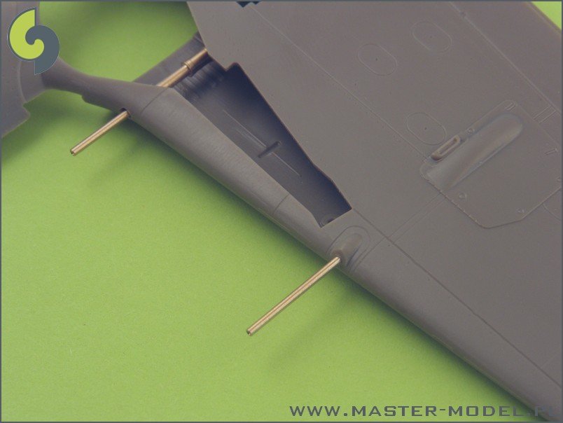 Master AM-48-019 Fw 190 A7, A8 armament set (MG 131 barrel tips, MG 151 barrels, MG 151 fairings) &amp;amp; Pitot Tube 1/48 – immagine 5
