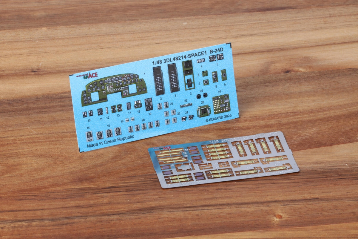 Eduard 3DL48214 B-24D SPACE Hobby Boss 1/48