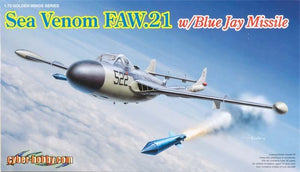 Cyber Hobby 5108 de Havilland Sea Venom FAW.21 with Blue Jay missile 1/72