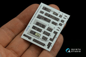 Quinta Studio QD48270 EA-6B Prowler (ICAP II) 3D-Printed &amp;amp; coloured Interior on decal paper (Kinetic) 1/48 – Bild 4