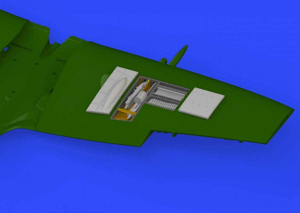 Eduard 672152 Spitfire Mk. XVI gun bays EDUARD 1/72 – Bild 2