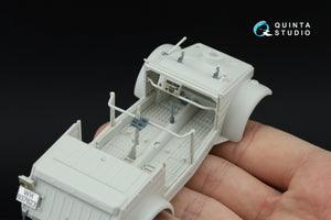 Quinta Studio QD+35151 Kubelwagen Type 82 3D-Printed &amp;amp; coloured Interior on decal paper (Meng VS-016) (with 3D-printed resin parts) 1/35 – immagine 10