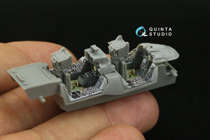 Quinta Studio QD72031 F-14D 3D-Printed &amp;amp; coloured Interior on decal paper (GWH) 1/72 – immagine 9