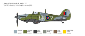 Italeri 2828 Hurricane Mk. IIC 1/48 – immagine 10