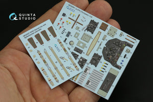 Quinta Studio QD32091 Ju 87A 3D-Printed &amp;amp; coloured Interior on decal paper (Trumpeter) 1/32 – Bild 2