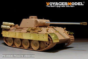 Voyager Model PE35936 WWII German Panther D w/&amp;quot;Stadtgas&amp;quot; Fuel Tanks Basic For MENG TS-038 1/35 – immagine 2