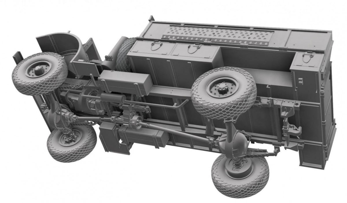 Thunder Model 35310 LRDG F30 Patrol Truck with Offset Rear Bed 1/35 – immagine 6