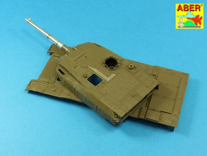 Aber 35 L-192 120 mm L/44 Smoothbore gun barrel forType 10 Tank 1/35 – immagine 12