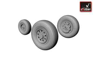 Armory Models AW72305 F-35A Lightning-II wheels 1/72 – imagen 3
