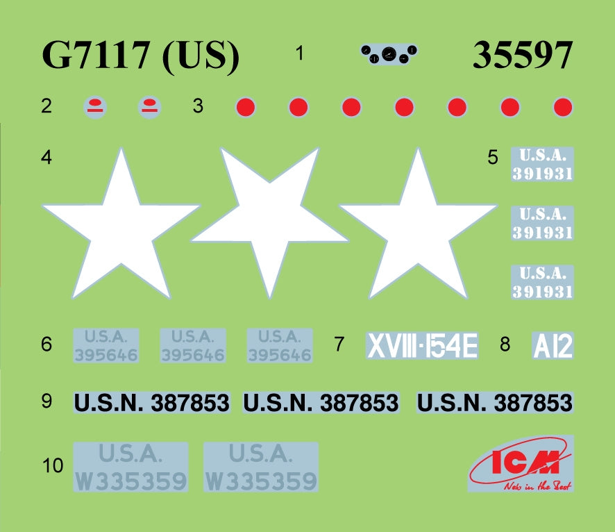 ICM DS3528 WWII US military vehicles 1/35 – Bild 19