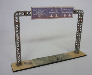 RT-Diorama 35580 Pont autoroutier pour panneaux n° 1 1/35 – image 3