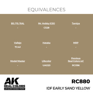 AK Interactive RC880 IDF Early Sand Yellow 17 ml – immagine 3