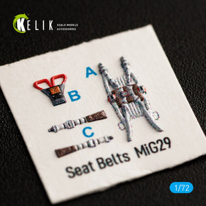KELIK K72043 MIG-29 FULCRUM-A 9-12 INTERIOR 3D DECALS FOR GWH KIT 1/72 – immagine 6