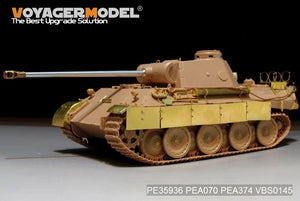 Voyager Model PE35936 WWII German Panther D w/&amp;quot;Stadtgas&amp;quot; Fuel Tanks Basic For MENG TS-038 1/35 – immagine 3
