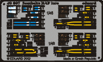 Ceintures de sécurité Eduard 49007 RAF fin 1/48
