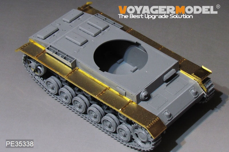 Voyager Model PE35338 WWII German Pz.KPfw.III L-N version/StuG.III F8 Version Fenders For DRAGON 1/35 – immagine 4