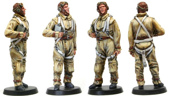 ToRo Model 32F02 Wrzesień 1939 - Pilot w Kombinezonie Drelichowym / September 1939 - Polish Fighter Pilot in denim flying-suit 1/32 – imagen 3