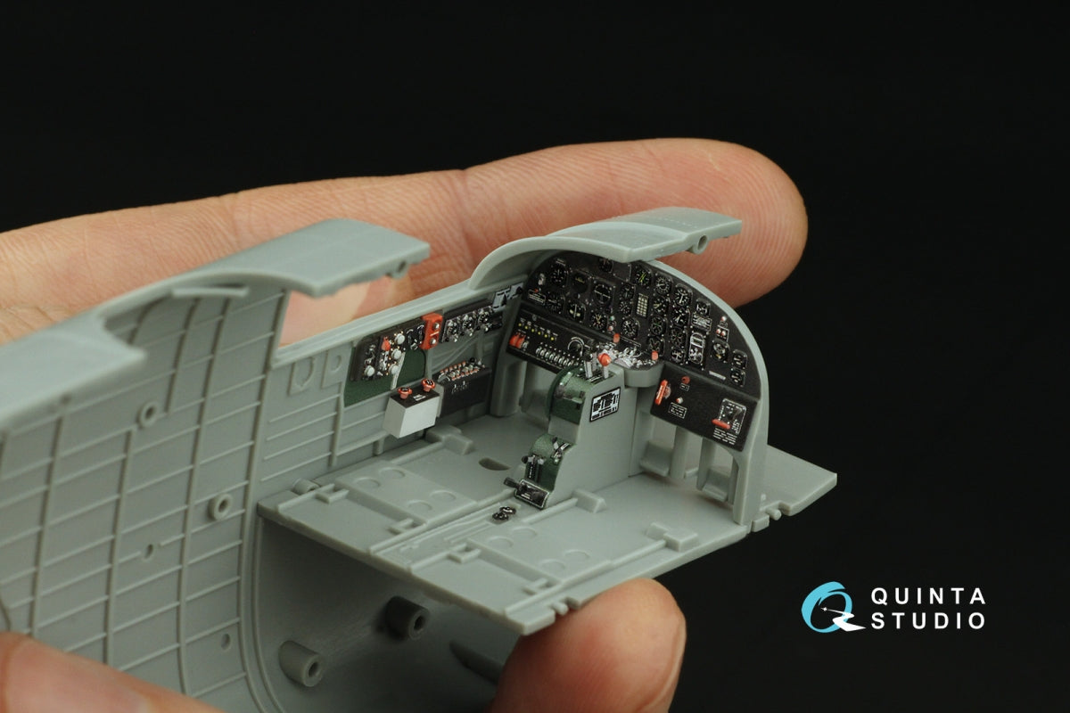 Quinta Studio QD48436 B-25J Mitchell Glass Nose 3D-Printed coloured Interior on decal paper (HK models) 1/48 – zdjęcie 8