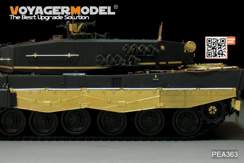 Voyager Model PEA363 Modern German Leopard 2A4 Schurzen (For MENG TS-016) 1/35 – Bild 3