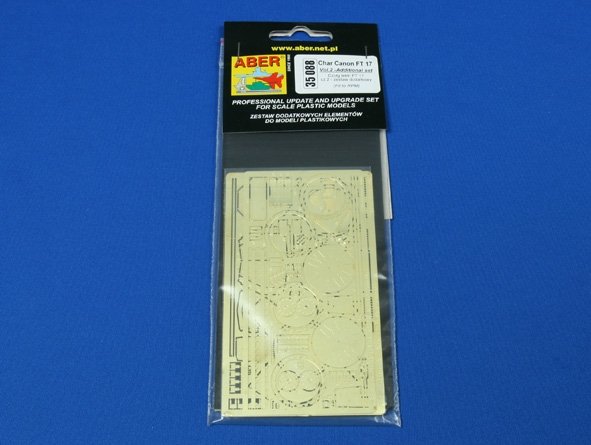 Aber 35088 FT-17 Renault - zestaw dodatkowy do konwersji (RPM) 1/35 – immagine 3