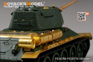 Voyager Model PE35770 WWII Russian T-34/85 Fenders (For ACADMY 13290) 1/35 – imagen 3
