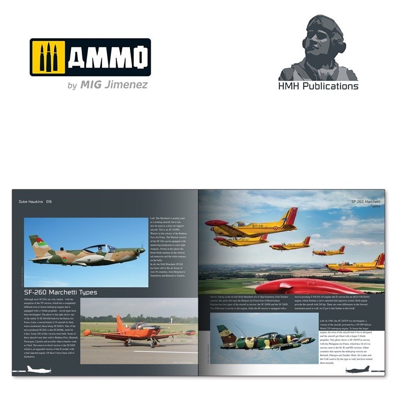 HMH Publications DH-016 SIAI Marchetti SF.260 (English VErsion) – immagine 2