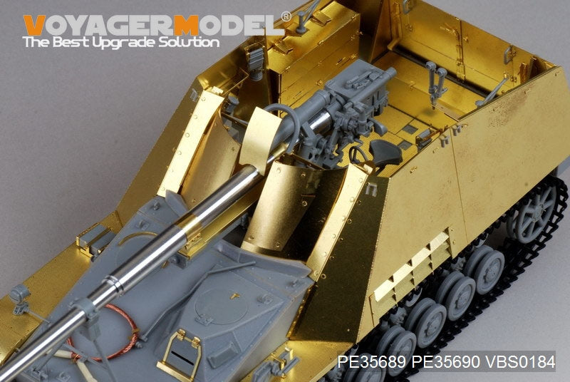 Voyager modèle PE35689 seconde guerre mondiale allemand Sd.Kfz.164 Nashorn pour DRAGON 6387/6165/6166/6314 1/35 – image 13