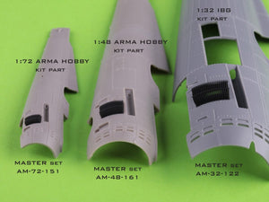 Master AM-32-122 PZL P.11c - refroidisseur d&amp;#39;huile (kit Arma Hobby) 1/32 – image 10