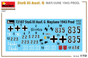 MiniArt 72107 StuG III Ausf. G MAY/JUNE 1943 PROD. 1/72 – zdjęcie 2
