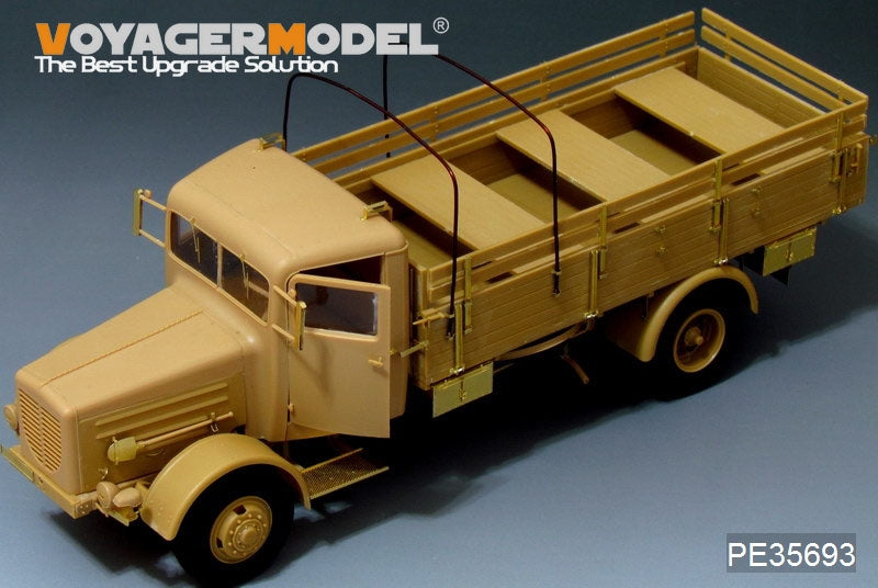 Voyager Model PE35693 WWII German Bussing Nag L4500A 4X4 Cargo Truck For AFV 35270 1/35 – immagine 5