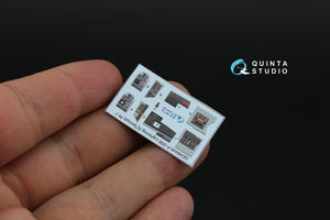 Quinta Studio QD48440 F-35B 3D-Printed &amp;amp; coloured Interior on decal paper (Tamiya) 1/48 – Bild 8