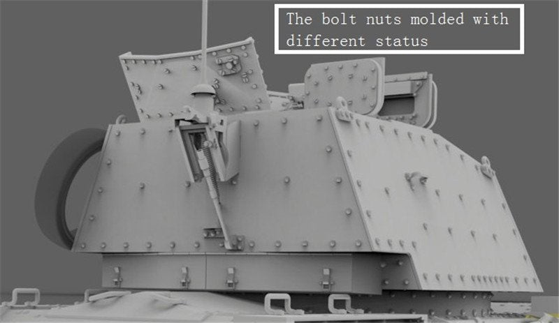 Gecko Models 35GM0001 CRUISER TANK MK.II ACS WITH INTERIOR 1/35 – immagine 19