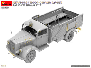 Miniart 35453 German 3t Troop Carrier 3.6-36S Radkasten-Normal-Type 1/35 – immagine 14