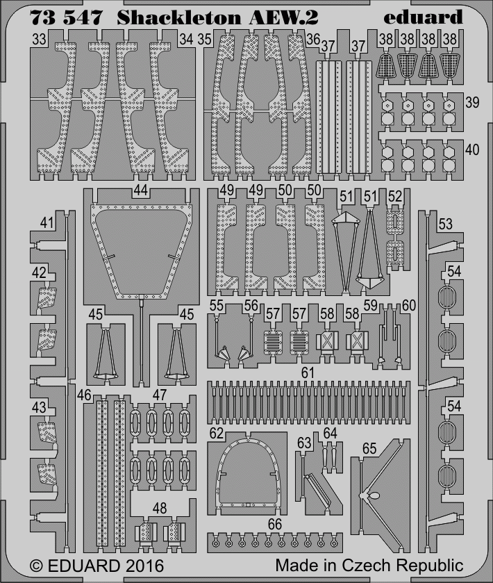 Eduard 73547 Shackleton AEW.2 REVELL 1/72 – immagine 2