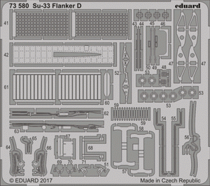 Eduard 73580 Su-33 Flanker D ZVEZDA 1/72 – immagine 2
