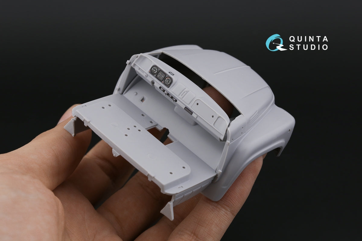Quinta Studio QD35126 ZIL-130 3D-Printed coloured Interior on decal paper (AVD) 1/35 – imagen 9