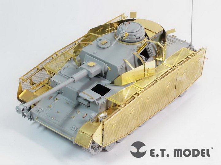 E.T. Model E35-091 WWII German Pz.Kpfw.IV Ausf.J Schurzen(Late version) (For DRAGON Smart Kit) 1/35 – imagen 3