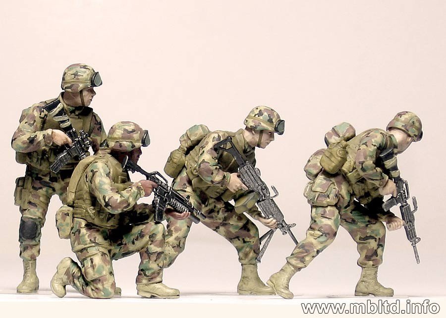 Master Box 3575 Iraq kit 1 (US Troops) 1/35 – zdjęcie 11