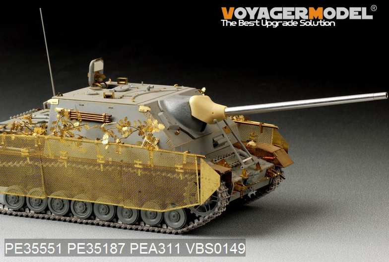 Voyager Model PEA311 WWII German Jagdpanzer IV/70(A) &amp;quot;Thoma shields&amp;quot; wire mesh schürzen For DRAGON 6082 6689/TRISTAR KIT 35048 1/35 – zdjęcie 4