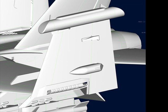 Trumpeter 03206 EA-18G Growler 1/32 – zdjęcie 5