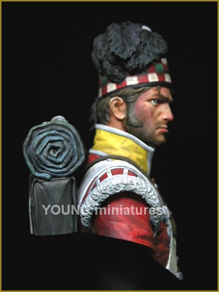 Young Miniatures YH1826 The 92nd Gordon Highlanders Waterloo 1815 1/10 – Bild 4
