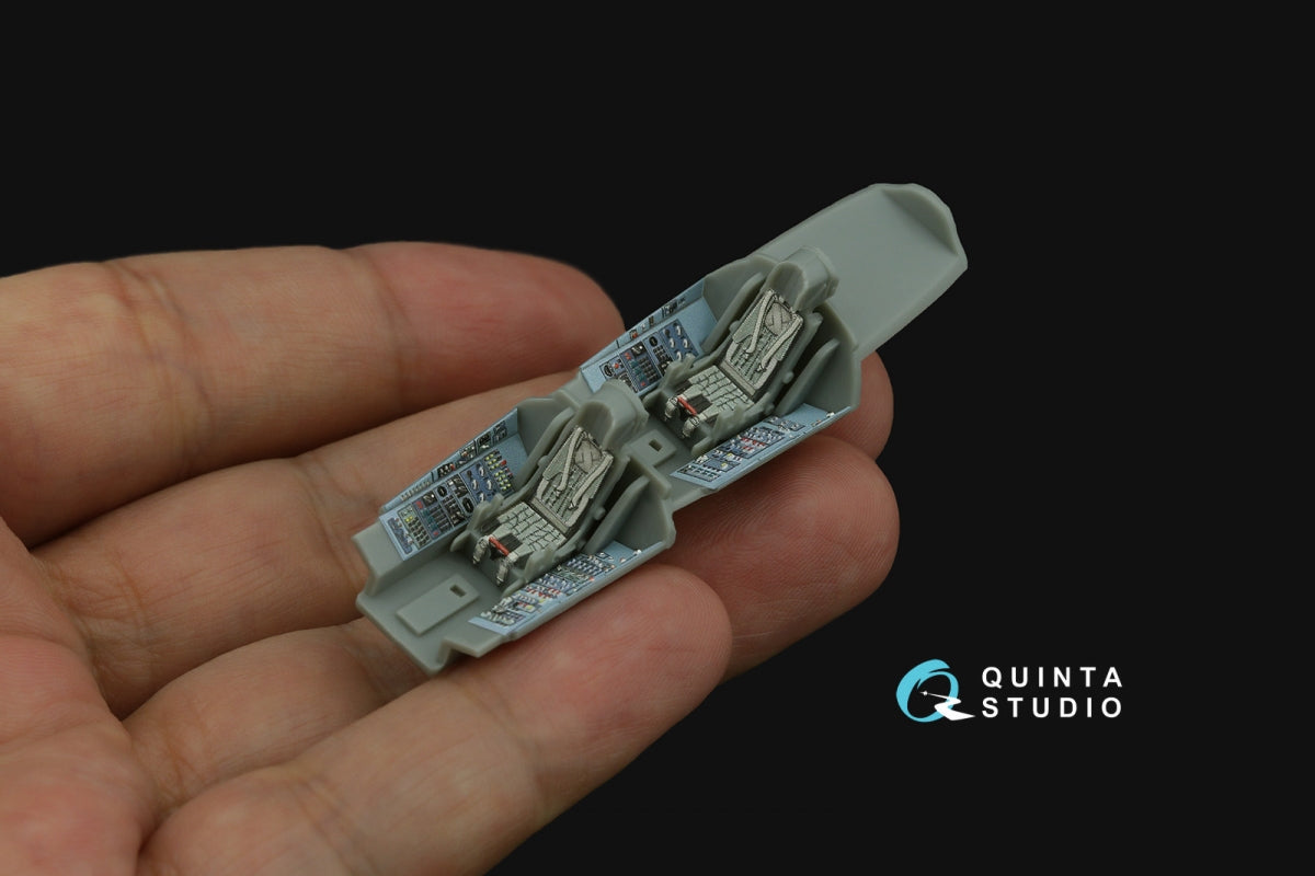 Quinta Studio QD+72180 Su-33 3D-Printed &amp;amp; coloured Interior on decal paper (Trumpeter) (with 3D-printed resin part) 1/72 – Bild 8