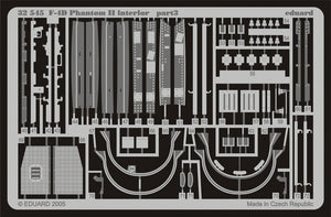 Eduard 32545 F-4D interior 1/32 Tamiya – imagen 3