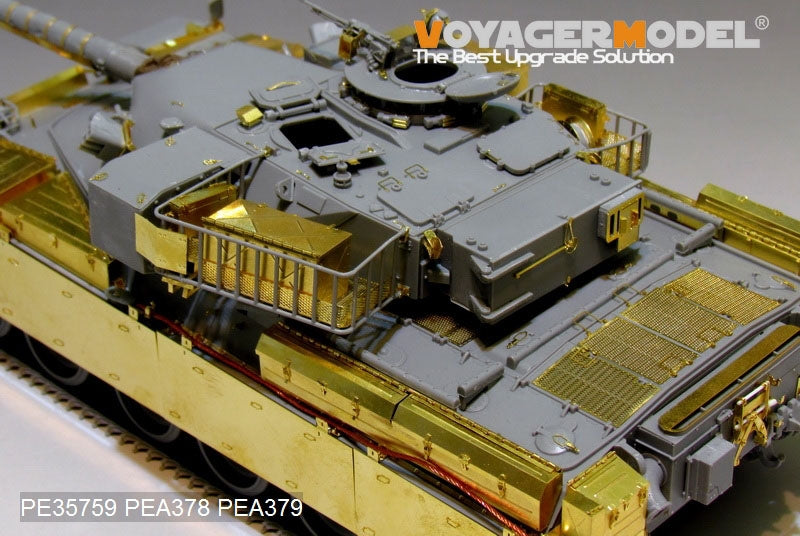 Maquette Voyager PE35759 Char de combat principal britannique Chieftain Mk.5/5P (modèle de base) pour TAKOM 2027, échelle 1/35 – image 3
