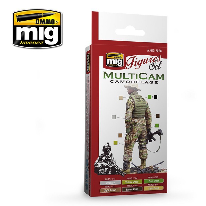 Ammo of Mig 7028 MULTICAM CAMOUFLAGE SET – immagine 2