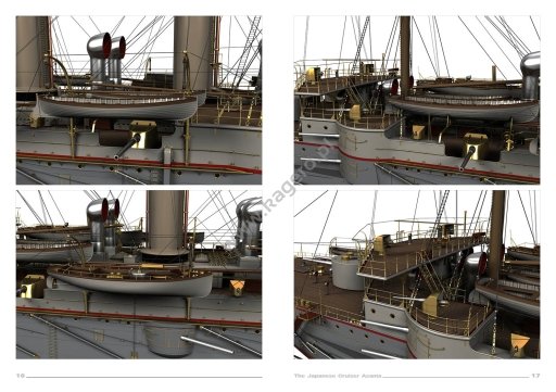 Kagero 16081 The Japanese Cruiser Asama EN – zdjęcie 3