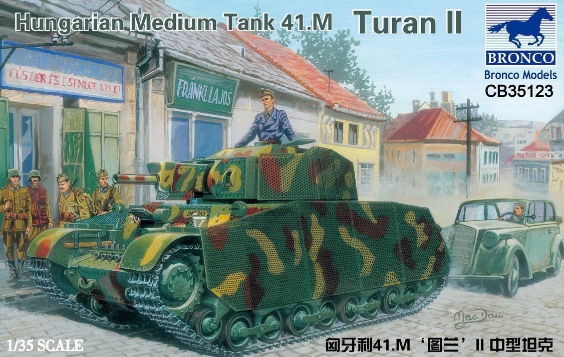 Bronco CB35123 Hungarian Medium Tank 41.M Turan II 1/35
