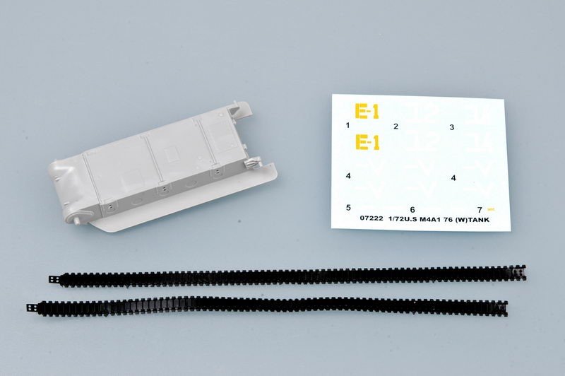 Trumpeter 07222 M4A1(76)W TANK 1/72 – immagine 10
